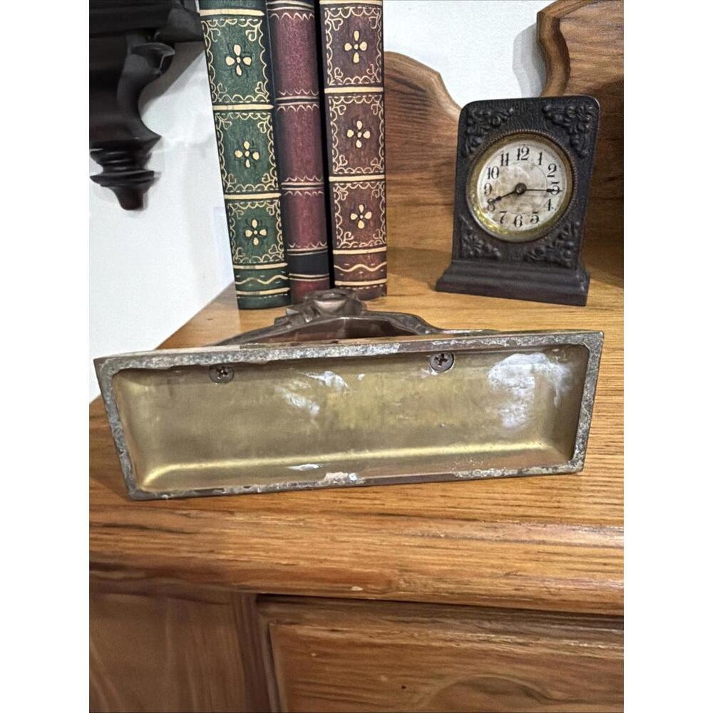 Vintage Hessian Soldier Brass Door Stop Book End Revolutionary War Colonial - Picture 7 of 10